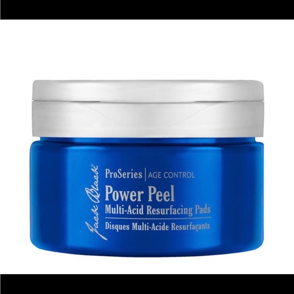 Jack black power peel multi-acid resurfacing pads